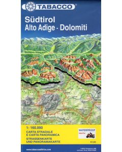 Alto Adige - Dolomiti 1:160.000