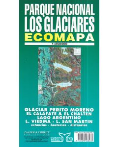 Parque Nacional los Glaciares 1:250.000