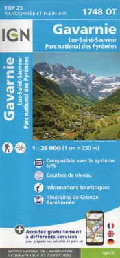 Gavarnie, Luz-St-Sauveur 1:25.000