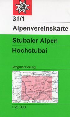 Stubaier Alpen - Hockstubai 1:25.000