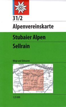 Stubaier Alpen - Sellrain 1:25.000