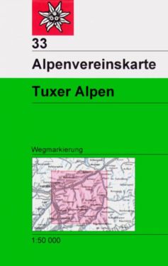 Tuxer Alpen 1:50.000