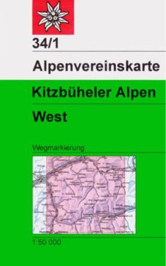 Kitzbuheler Alpen West 1:50.000