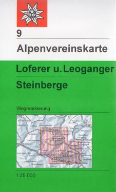 Loferer u. Leoganger Steinberge 1:25.000