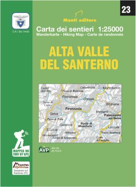 Alta Valle del Santerno, Alto Appennino Imolese 1:25.000 (23)