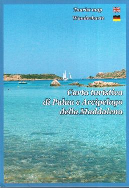 Carta turistica di Palau e Arcipelago della Maddalena 1:40.000