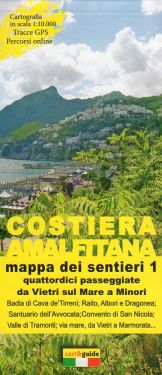 Costiera Amalfitana da Vietri sul Mare a Minori 1:10.000 (1)