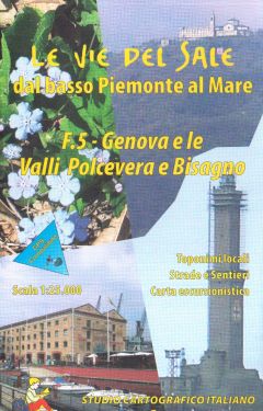 Genova e le valli Polcevera e Bisagno f.5 1:25.000