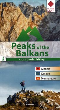 Peaks of the Balkans 1:60.000