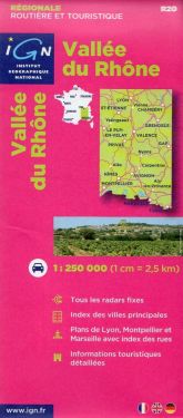 Vallée du Rhône - Valle del Rodano 1:250.000