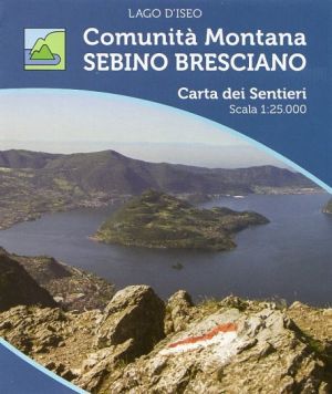 Comunità Montana Sebino Bresciano, Lago d'Iseo 1:25.000