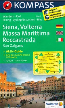 Siena, Volterra, Massa Marittima, Roccastrada 1:50.000