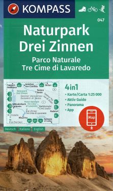 Parco Naturale Tre Cime di Lavaredo 1:25.000