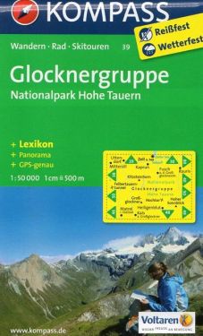 Glocknergruppe, Nationalpark Hohe Tauern 1:50.000