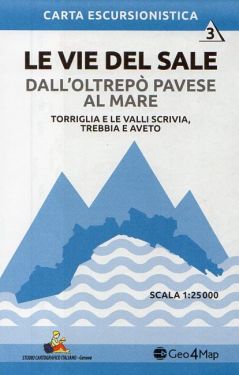 Torriglia e le Valli Scrivia, Trebbia e Aveto f.3 1:25.000