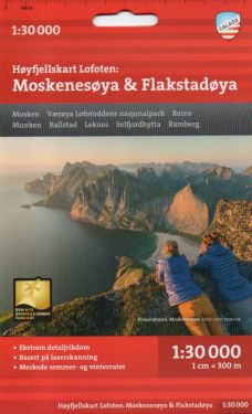 Lofoten: Moskenesoya, Flakstadoya 1:30.000