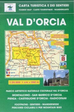 Val d'Orcia 1:25.000