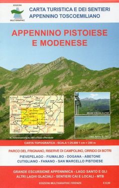 Appennino Pistoiese e Modenese 1:25.000