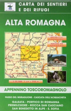 Alta Romagna, Premilcuore, Portico di Romagna 1:25.000