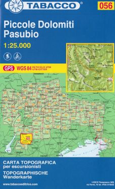 Piccole Dolomiti, Pasubio 1:25.000